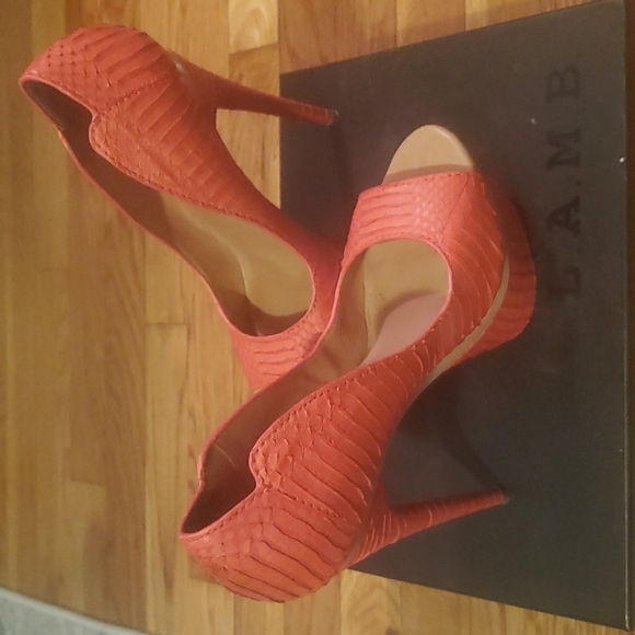 Lamb Ilane Peep Toe Pump Size 9-1/2 - Picture 4 of 4